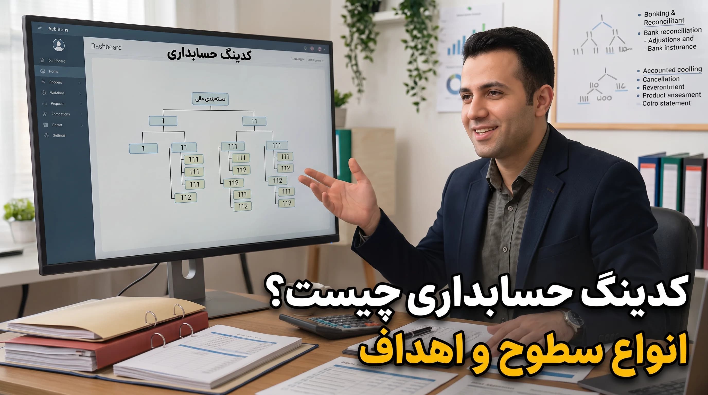 کدینگ حسابداری چیست؟ انواع سطوح و اهداف کدینگ