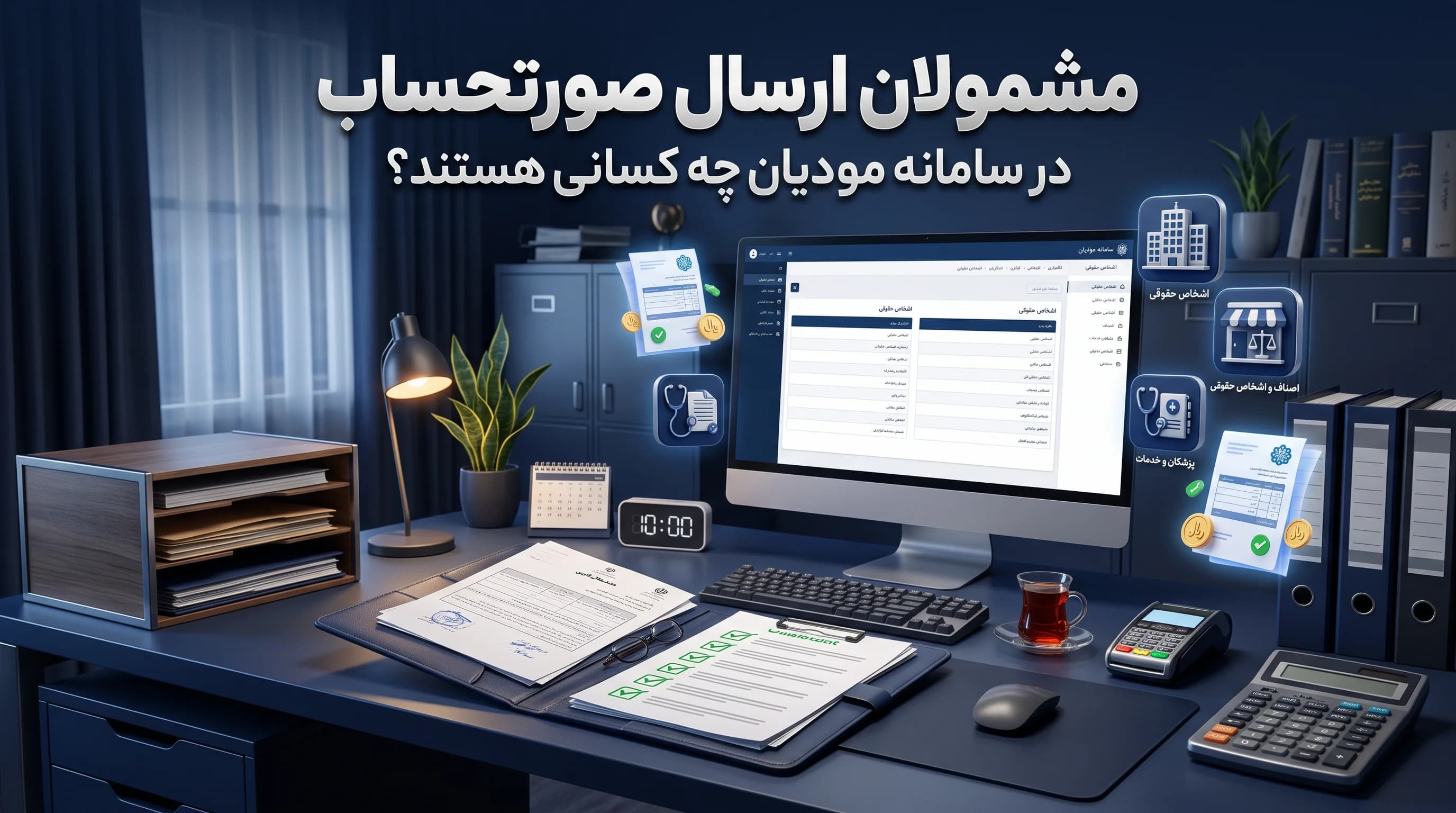 مشمولان ارسال صورتحساب در سامانه مودیان چه کسانی هستند؟