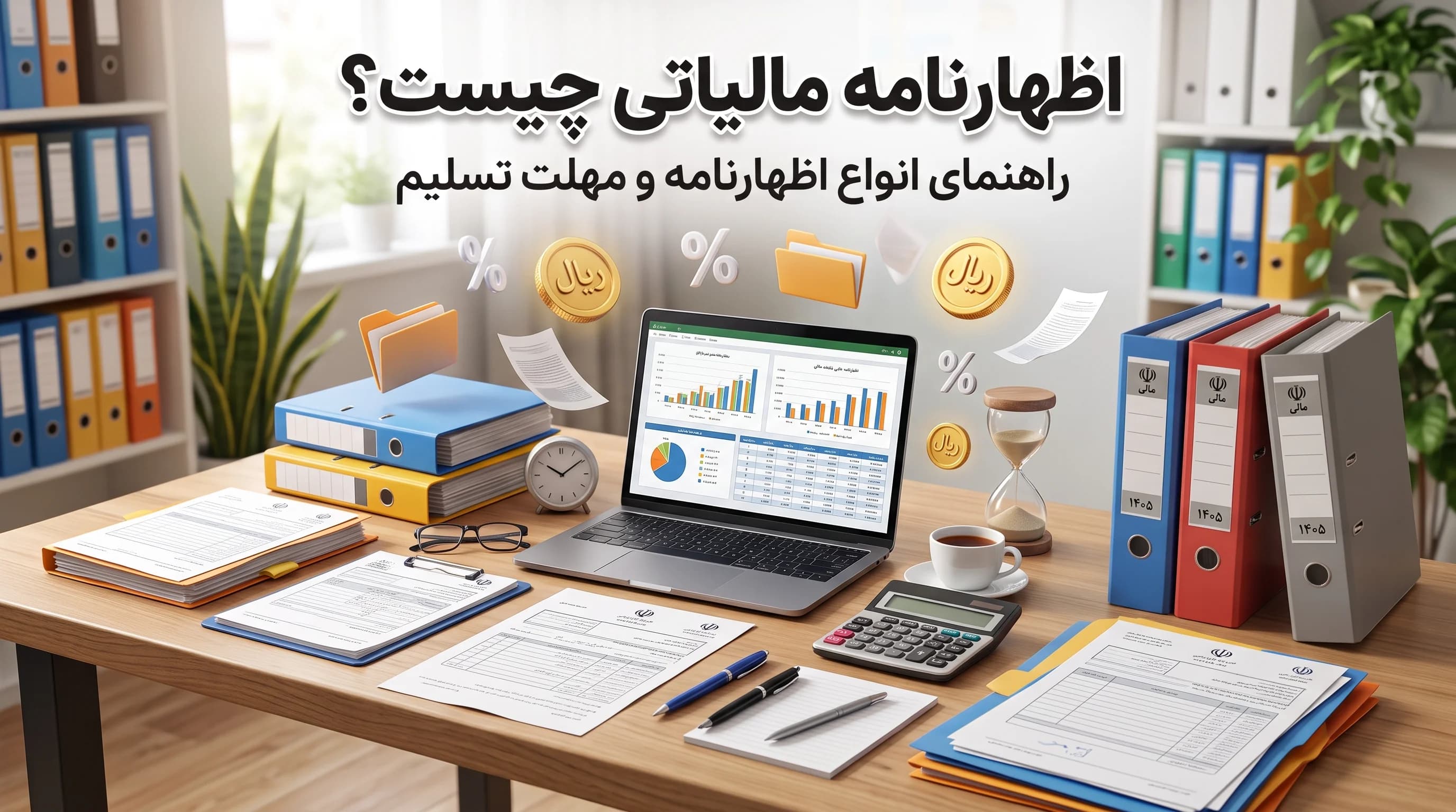 اظهارنامه مالیاتی چیست؟ راهنمای انواع اظهارنامه و مهلت تسلیم