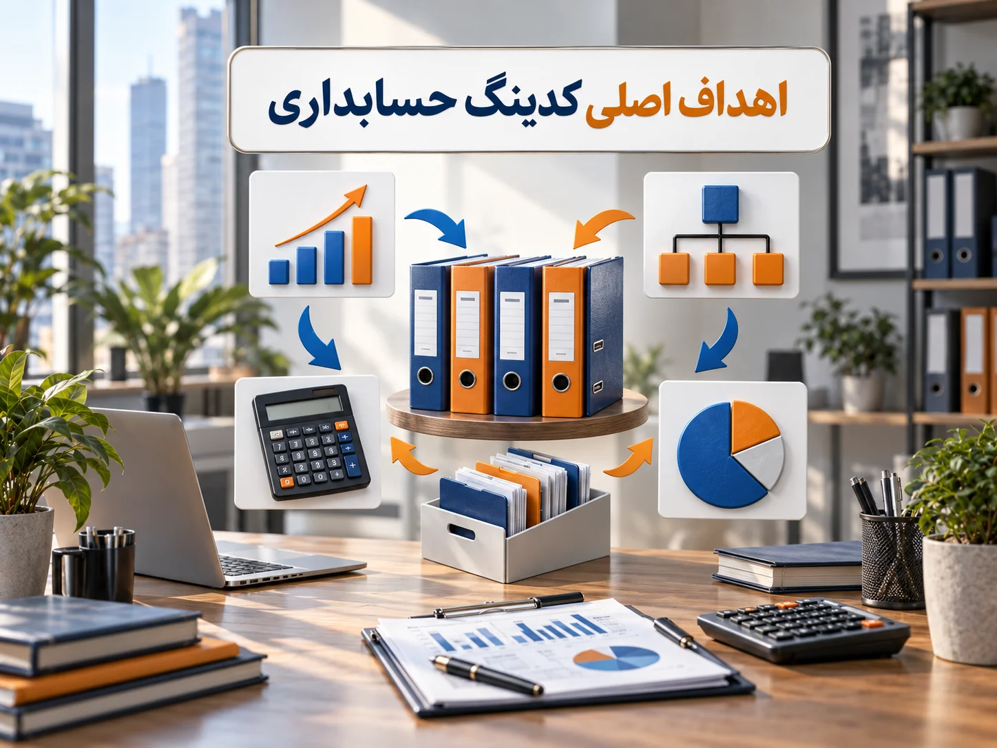 اهداف اصلی کدینگ حسابداری
