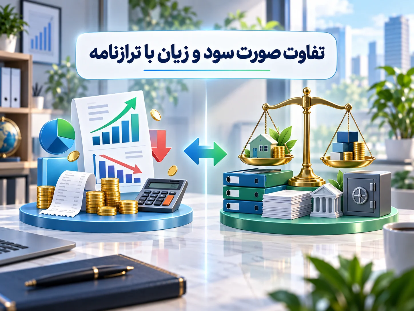 تفاوت صورت سود و زیان با ترازنامه تفاوت صورت سود و زیان با ترازنامه