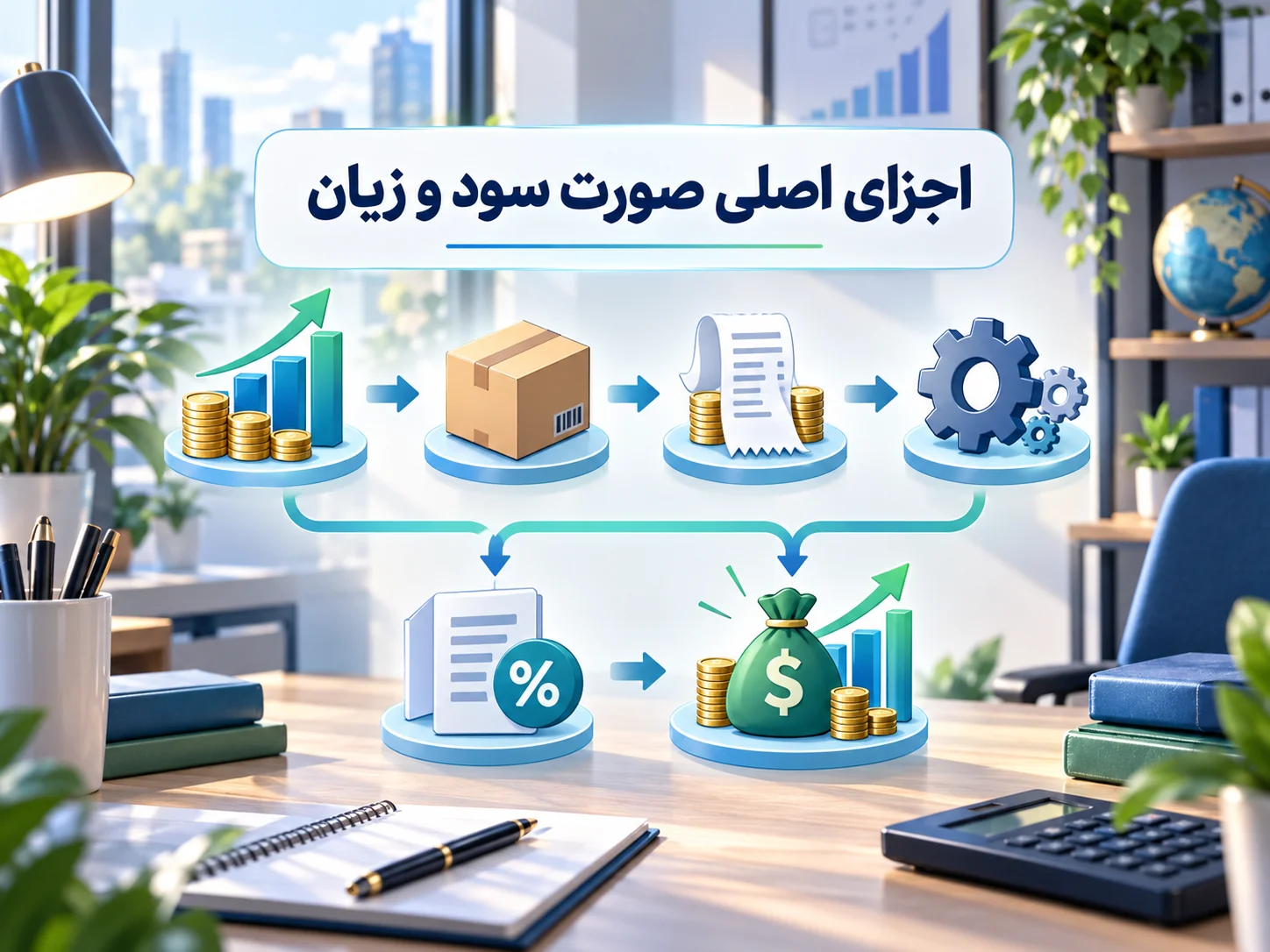 اجزای اصلی صورت سود و زیان اجزای اصلی صورت سود و زیان